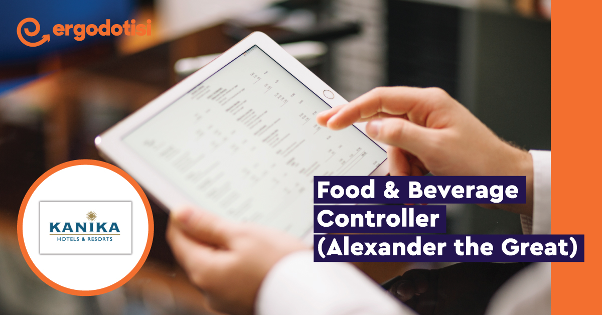 Food & Beverage Controller (Alexander the Great) - Kanika Hotels & Resorts